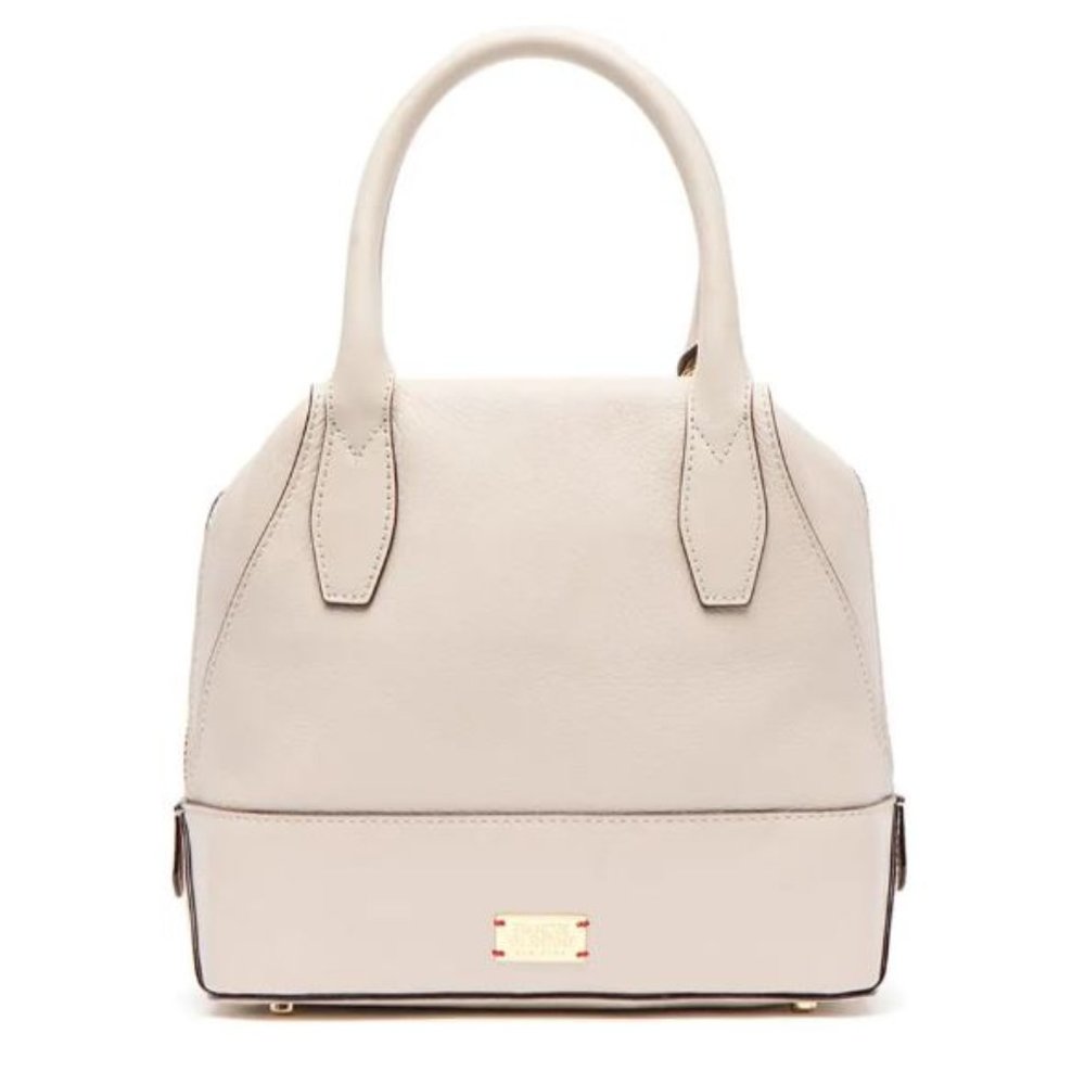 FRANCES VALENTINE Small Abby Leather Satchel